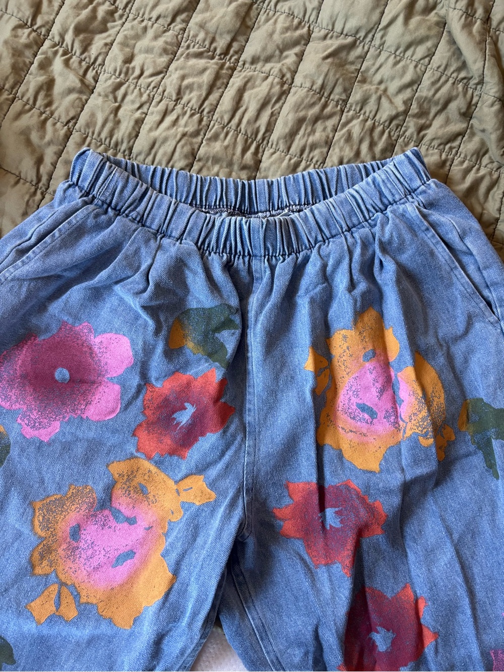 Jungmaven Floral Denim Disco Pant - Picture 4 of 7